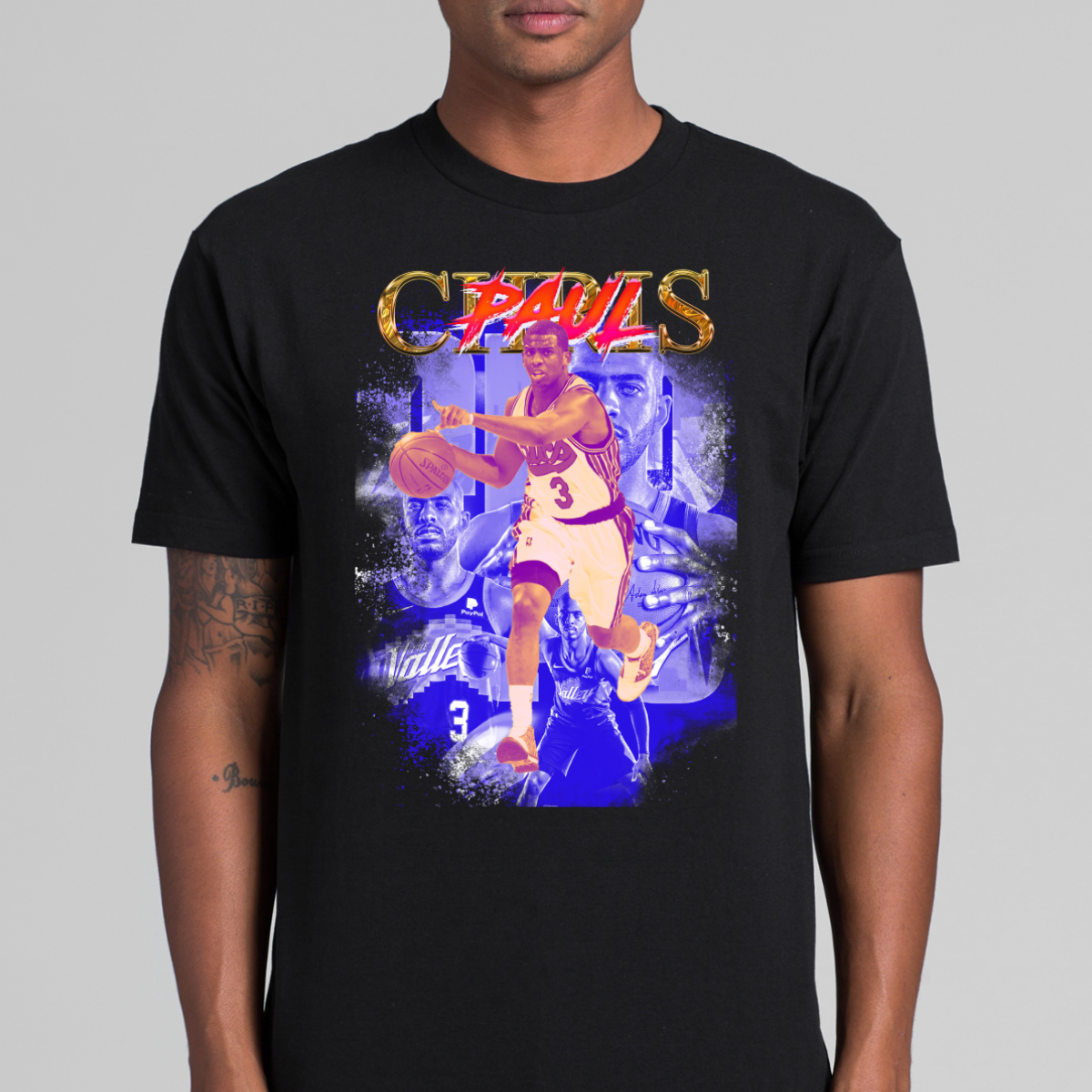 Chris Paul NBA T-Shirt Sport Athlete Family Tee