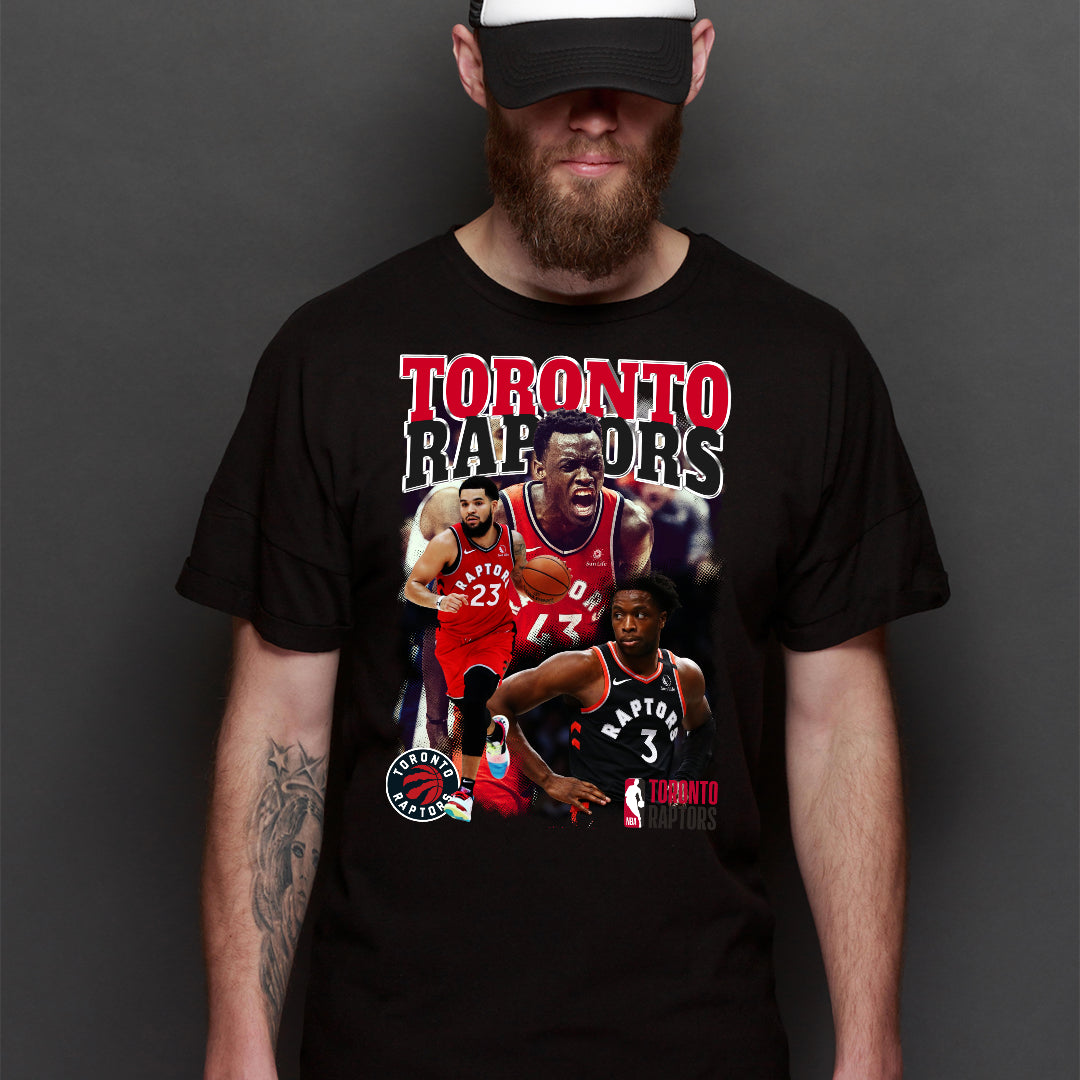 Toronto Raptors NBA T-Shirt Sport Athlete Family Tee