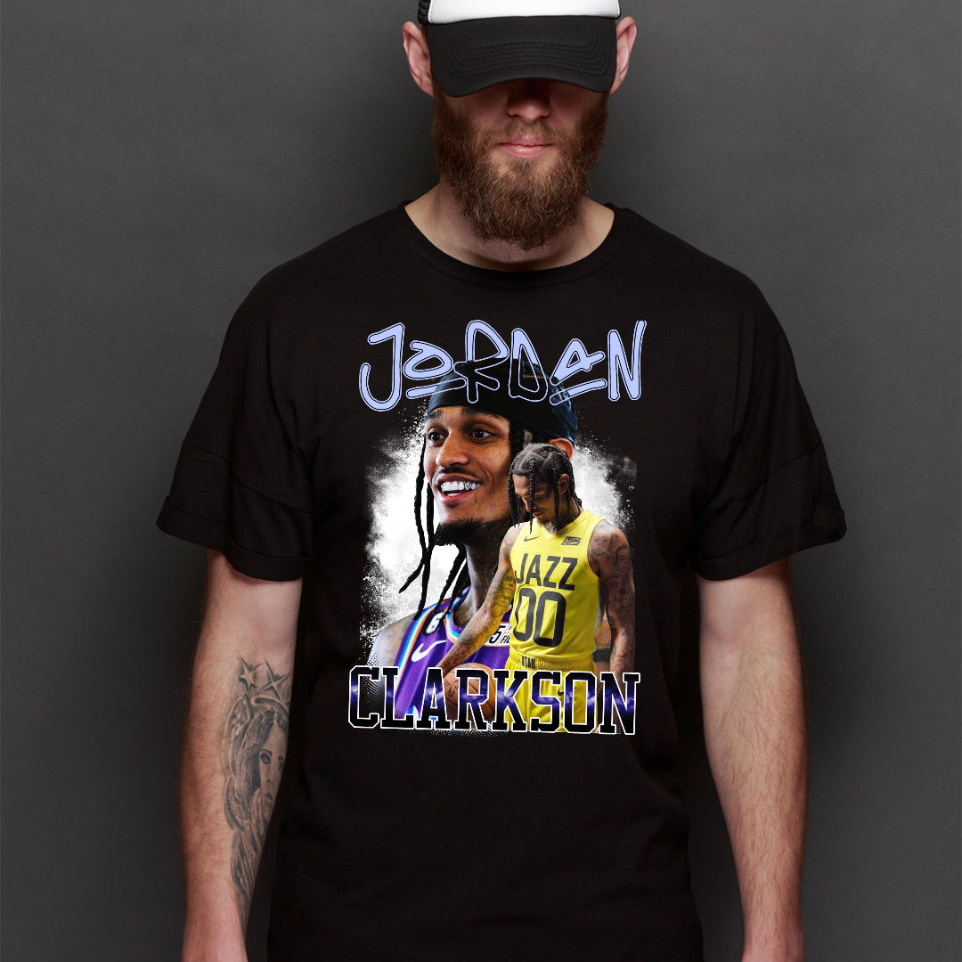Jordan Clarkson V6 NBA T-Shirt Sport Athlete Family Tee