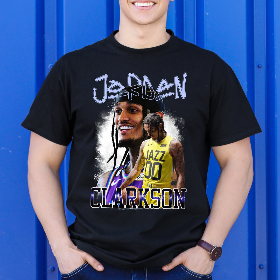 Jordan Clarkson V6 NBA T-Shirt Sport Athlete Family Tee