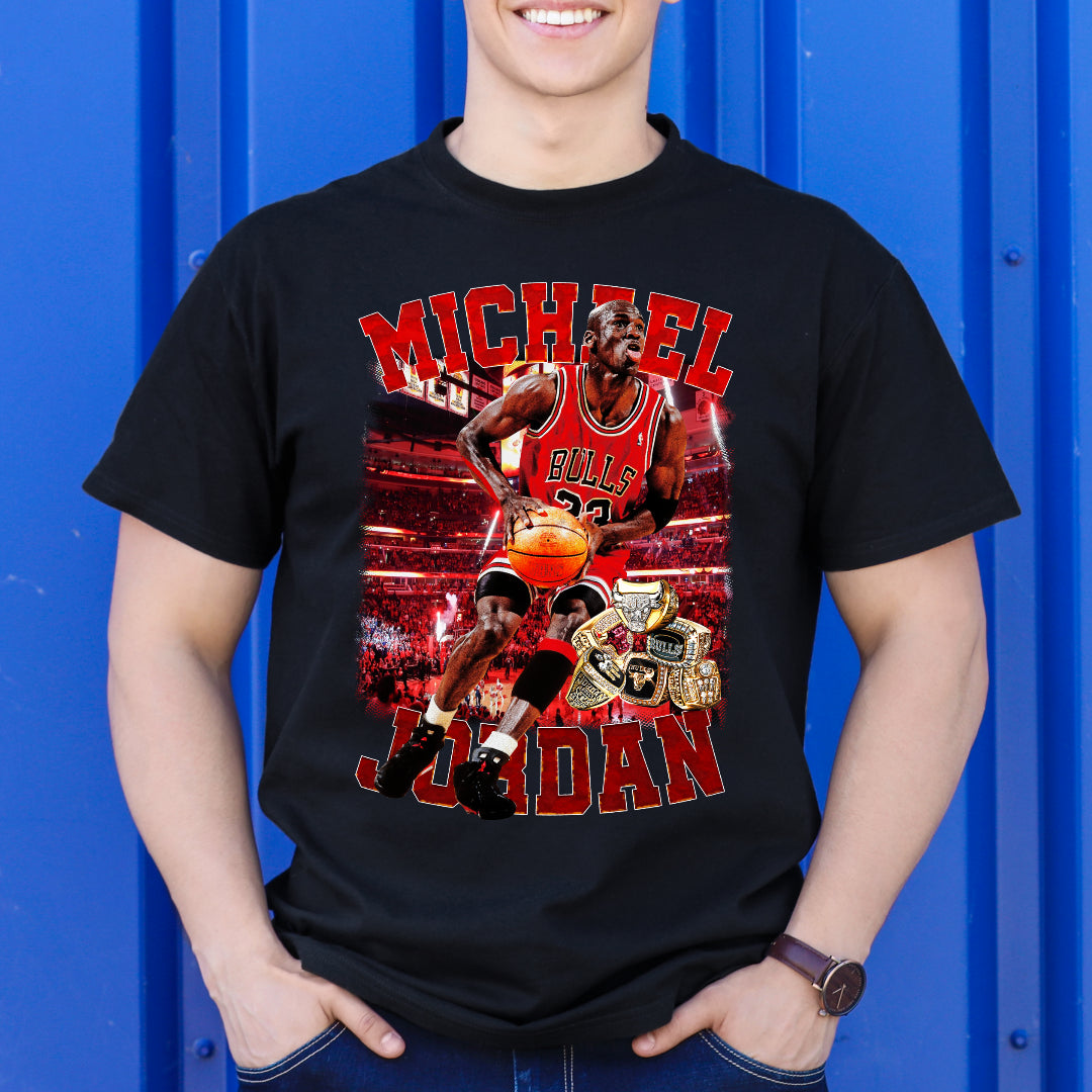 Michael Jordan V13 NBA T-Shirt Sport Athlete Family Tee