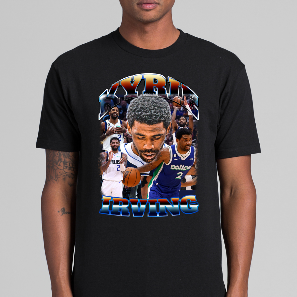 Kyrie Irving V6 NBA T-Shirt Sport Athlete Family Tee