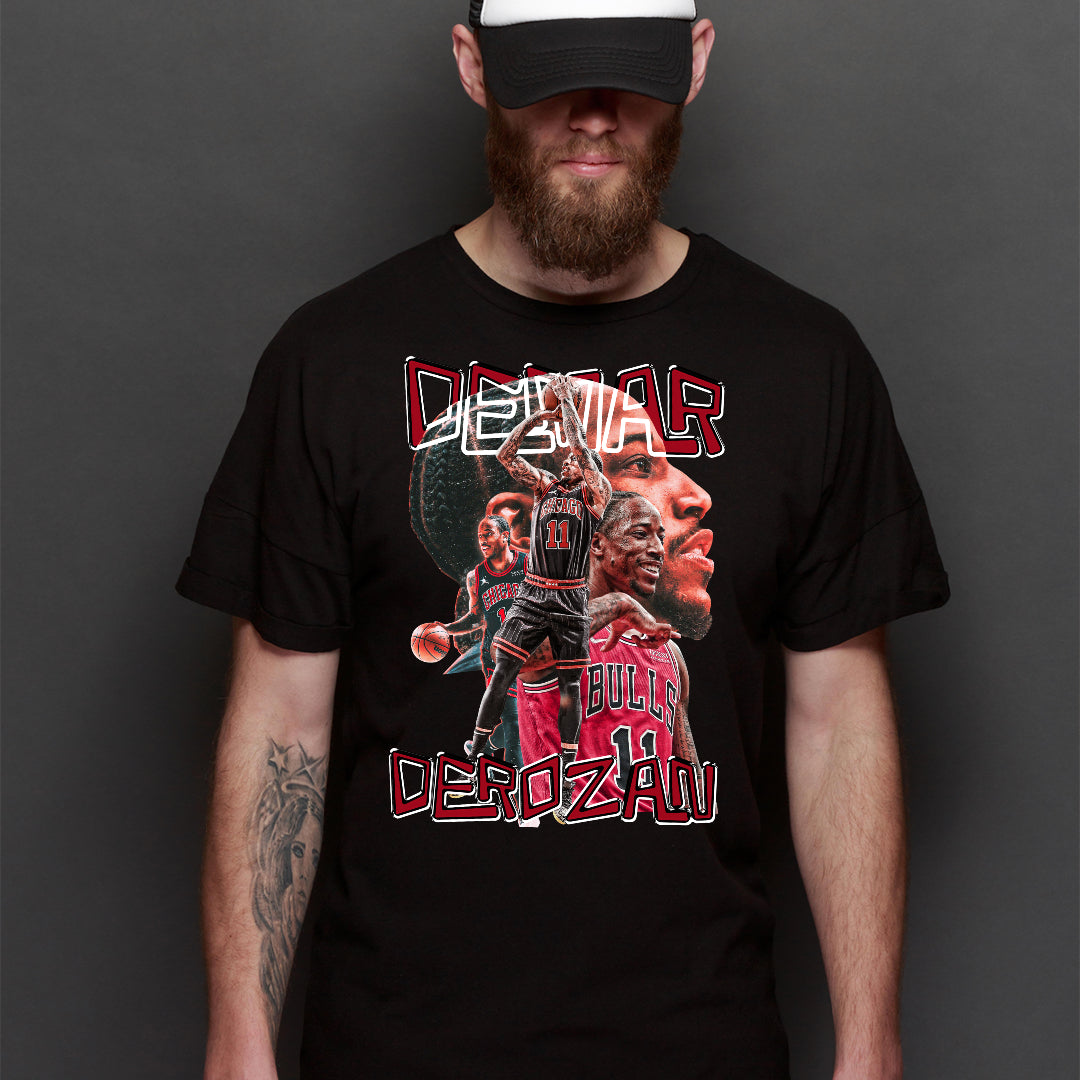 DeMar DeRozan V2 NBA T-Shirt Sport Athlete Family Tee