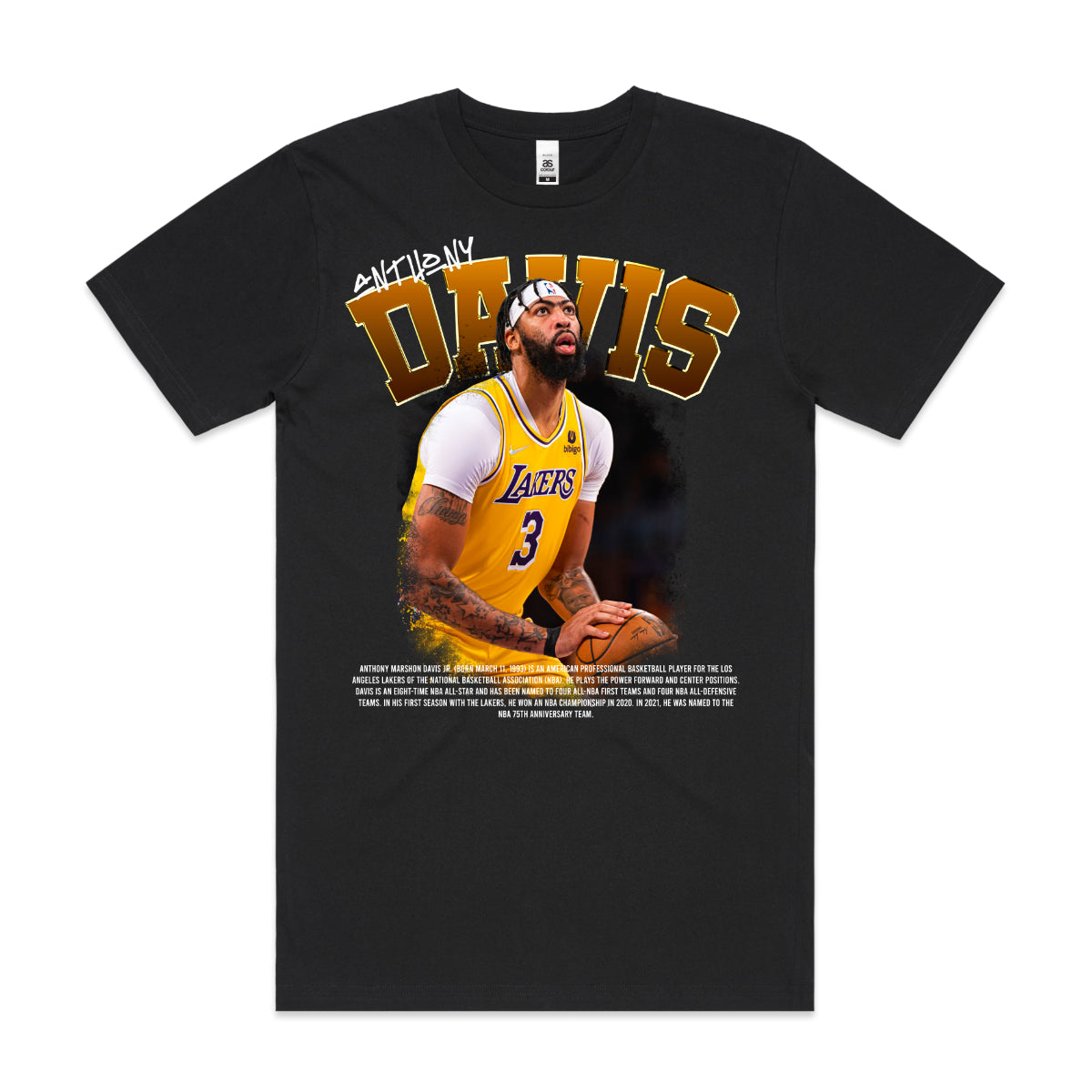 Anthony Davis NBA T-Shirt Sport Athlete Family Tee