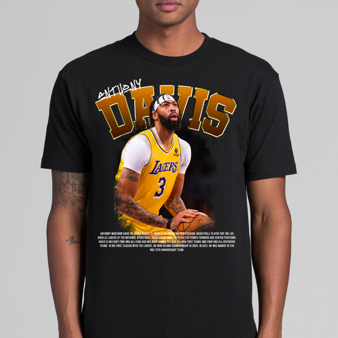 Anthony Davis NBA T-Shirt Sport Athlete Family Tee