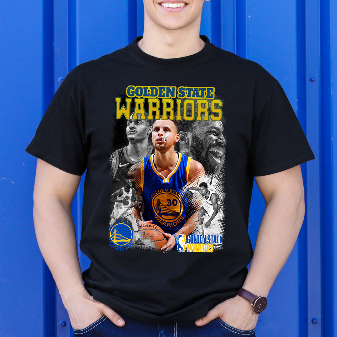 Golden State Warriors NBA T-Shirt Sport Athlete Family Tee