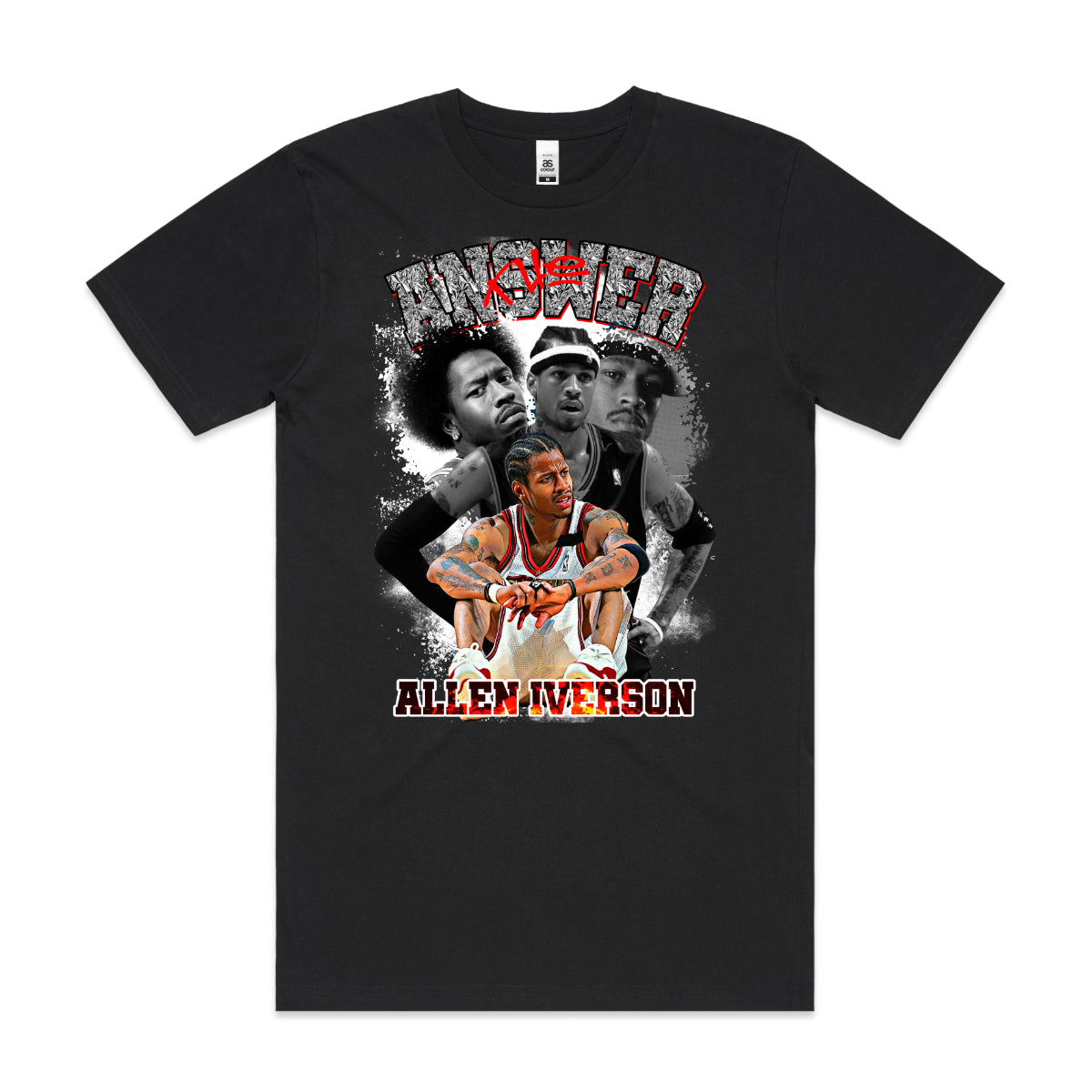 Allen Iverson V6 NBA T-Shirt Sport Athlete Family Tee