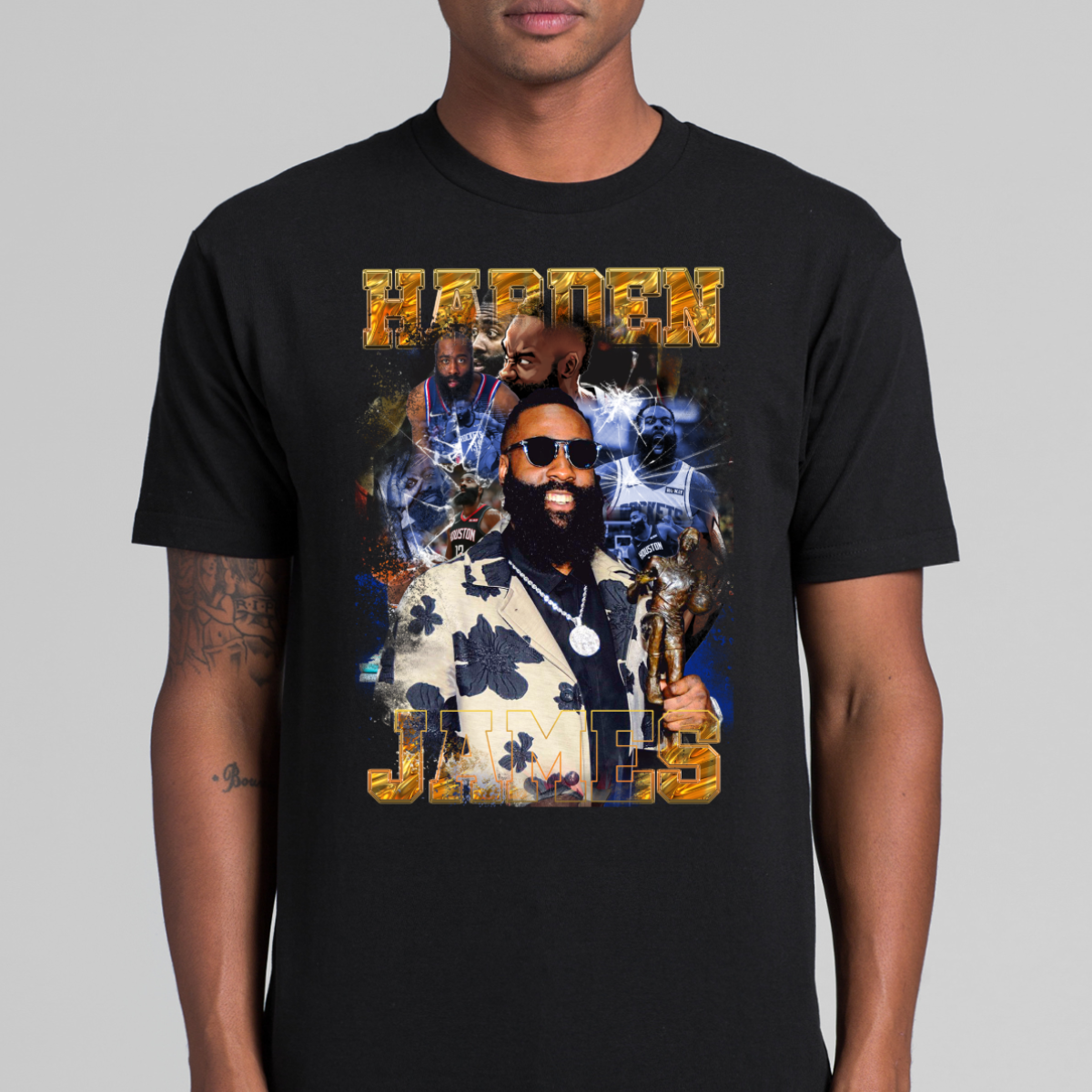 James Harden V10 NBA T-Shirt Sport Athlete Family Tee
