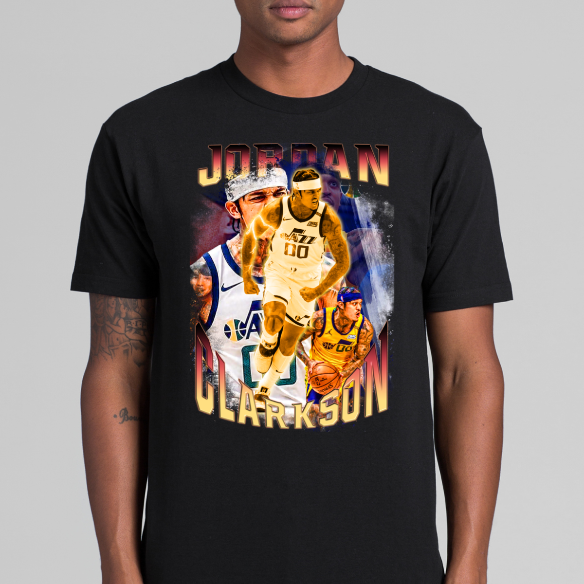 Jordan Clarkson V16 NBA T-Shirt Sport Athlete Family Tee