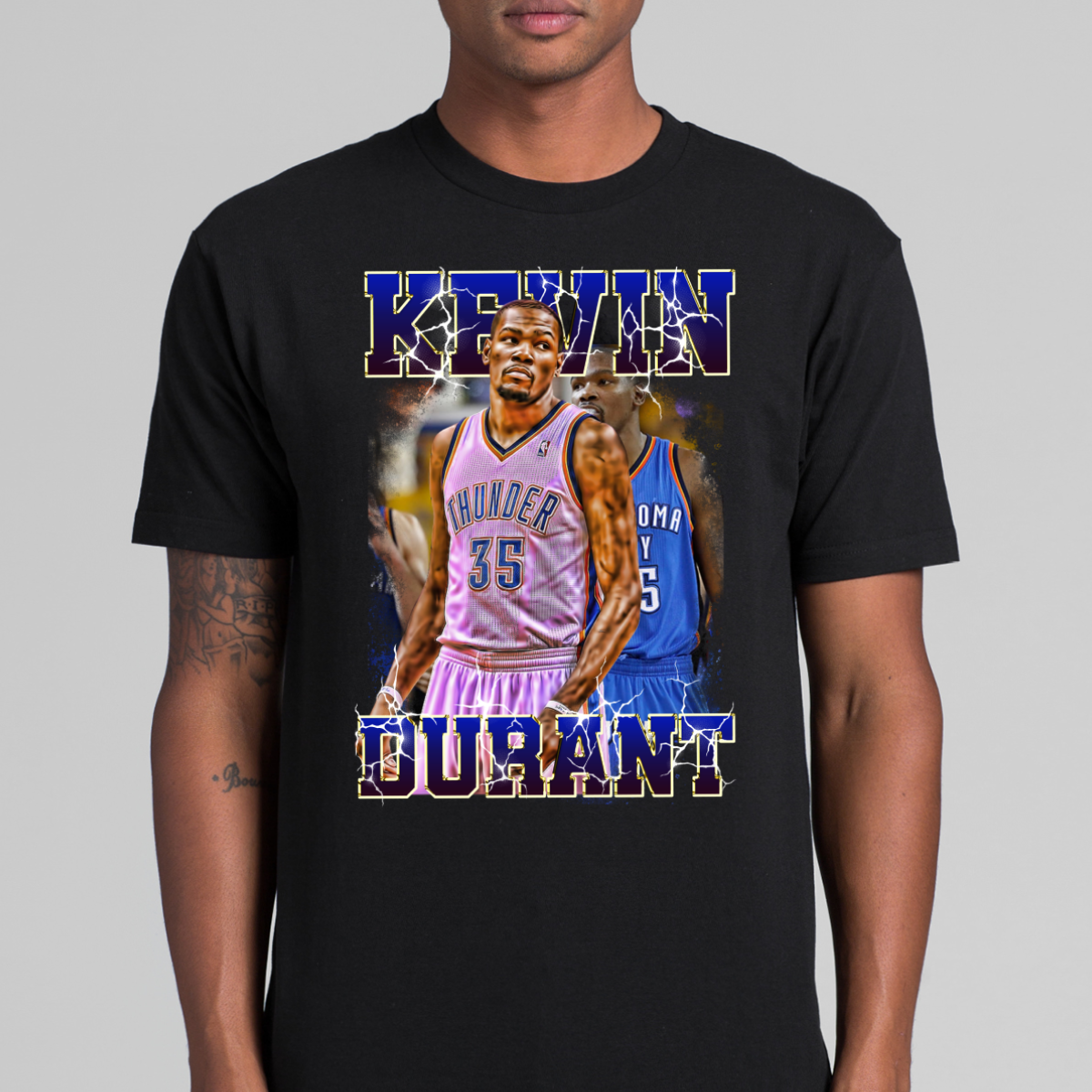 Kevin Durant V7 NBA T-Shirt Sport Athlete Family Tee