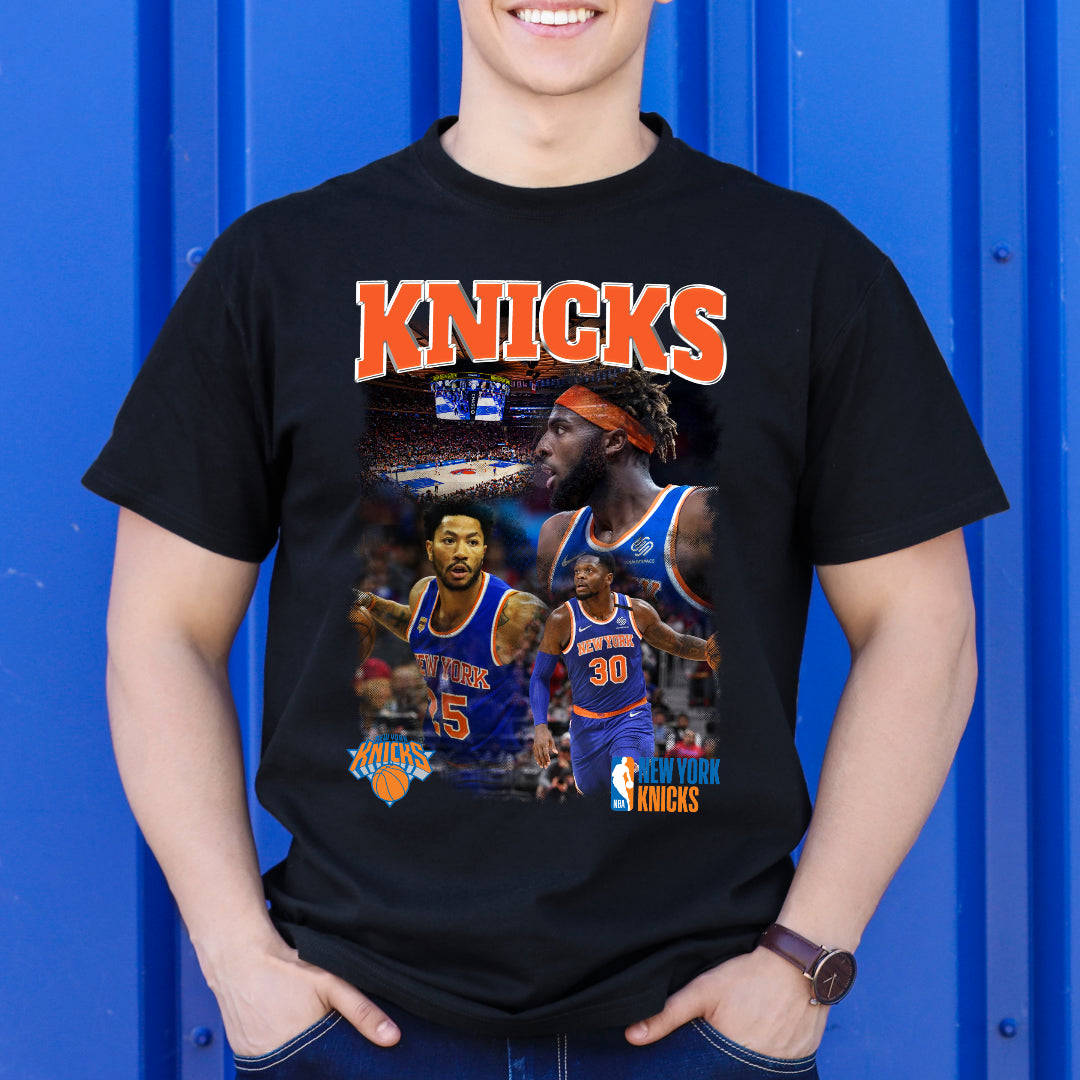 New York Knicks NBA T-Shirt Sport Athlete Family Tee