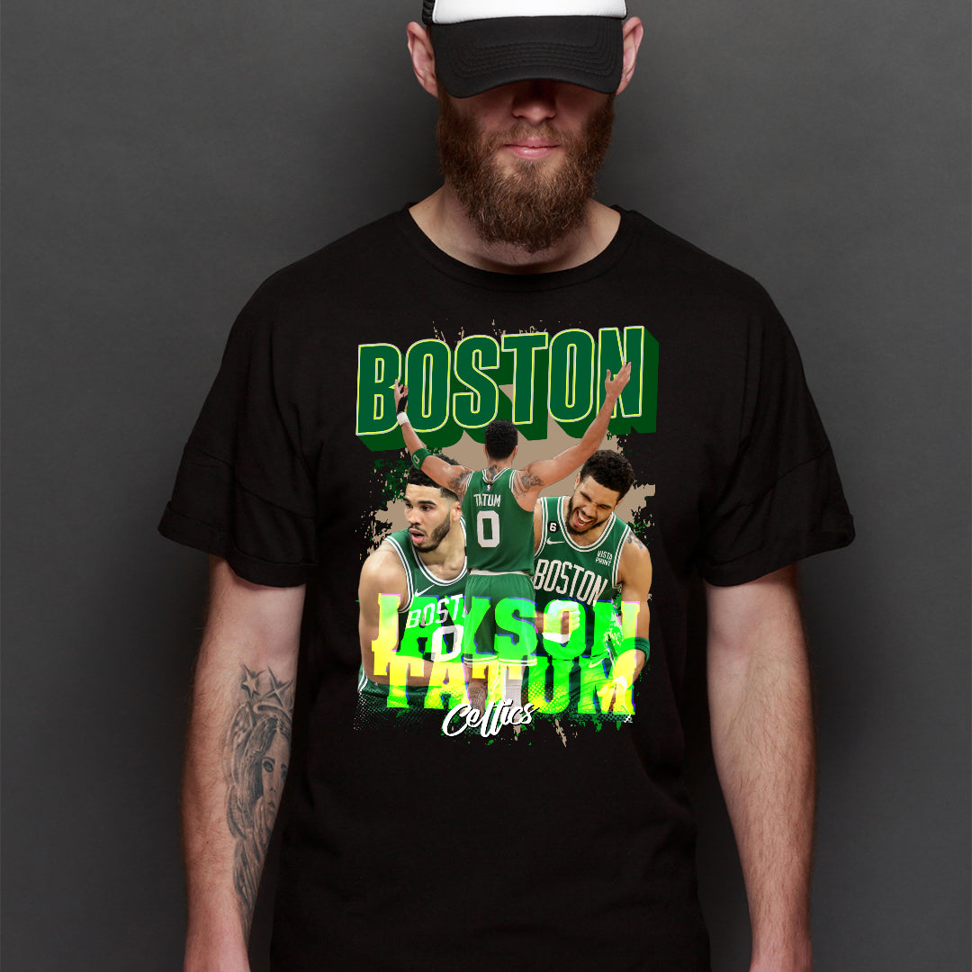 Jayson Tatum V9 NBA T-Shirt Sport Athlete Family Tee