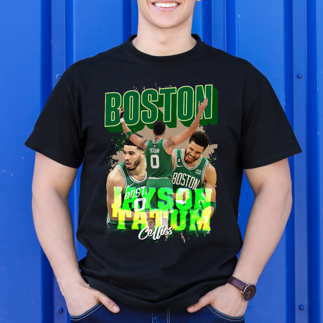 Jayson Tatum V9 NBA T-Shirt Sport Athlete Family Tee