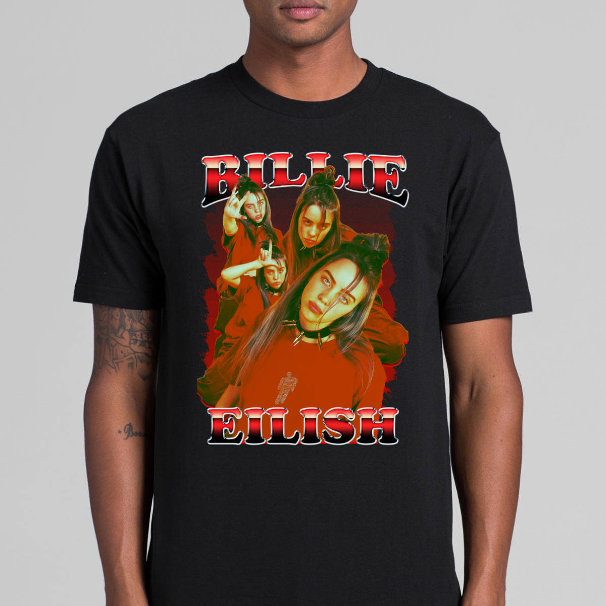 Billie Eilish V17 T-Shirt Artist Family Fan Music Pop Culture