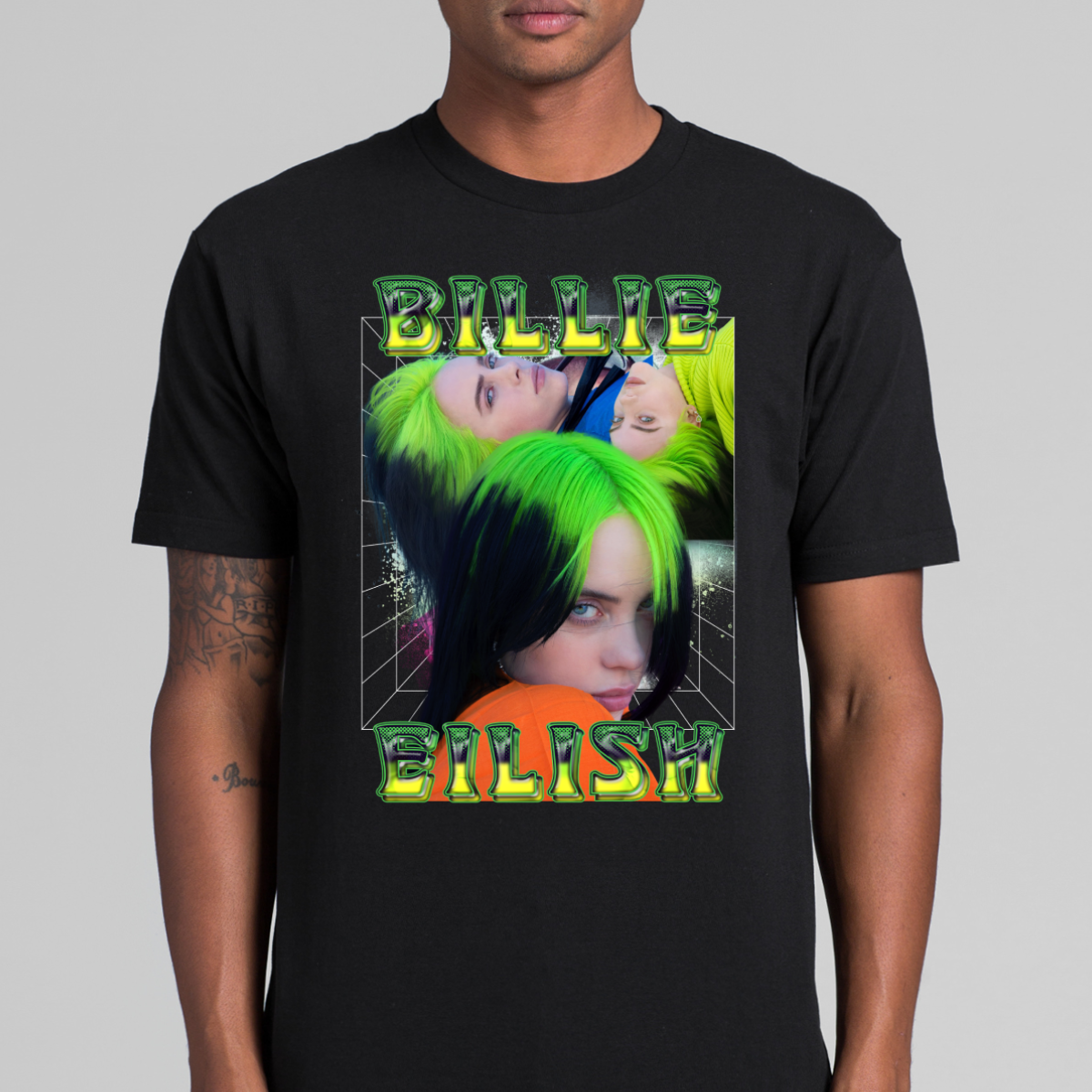 Billie Eilish V21 T-Shirt Artist Family Fan Music Pop Culture