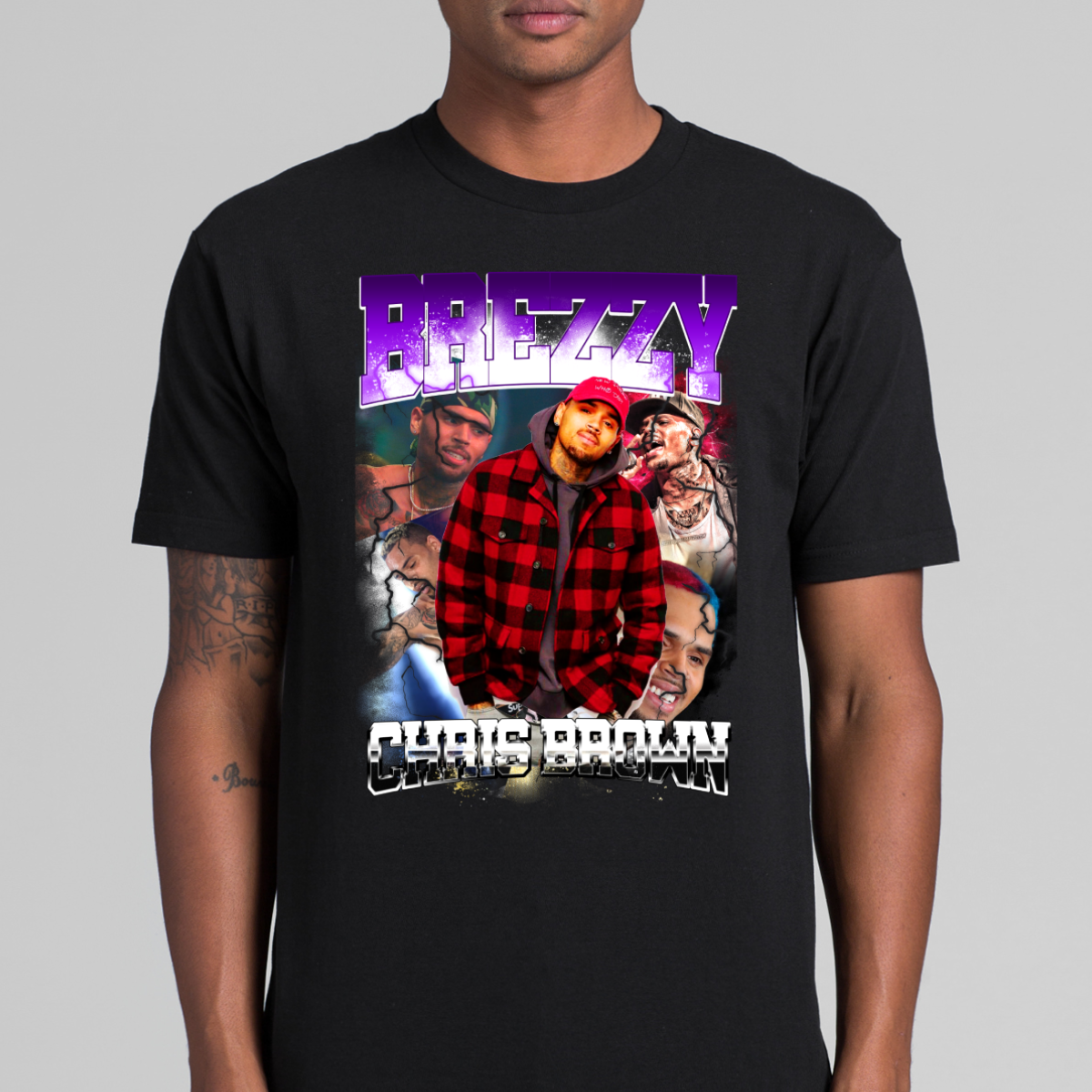 Chris Brown Breezy 06 T-Shirt Artist Family Fan Culture