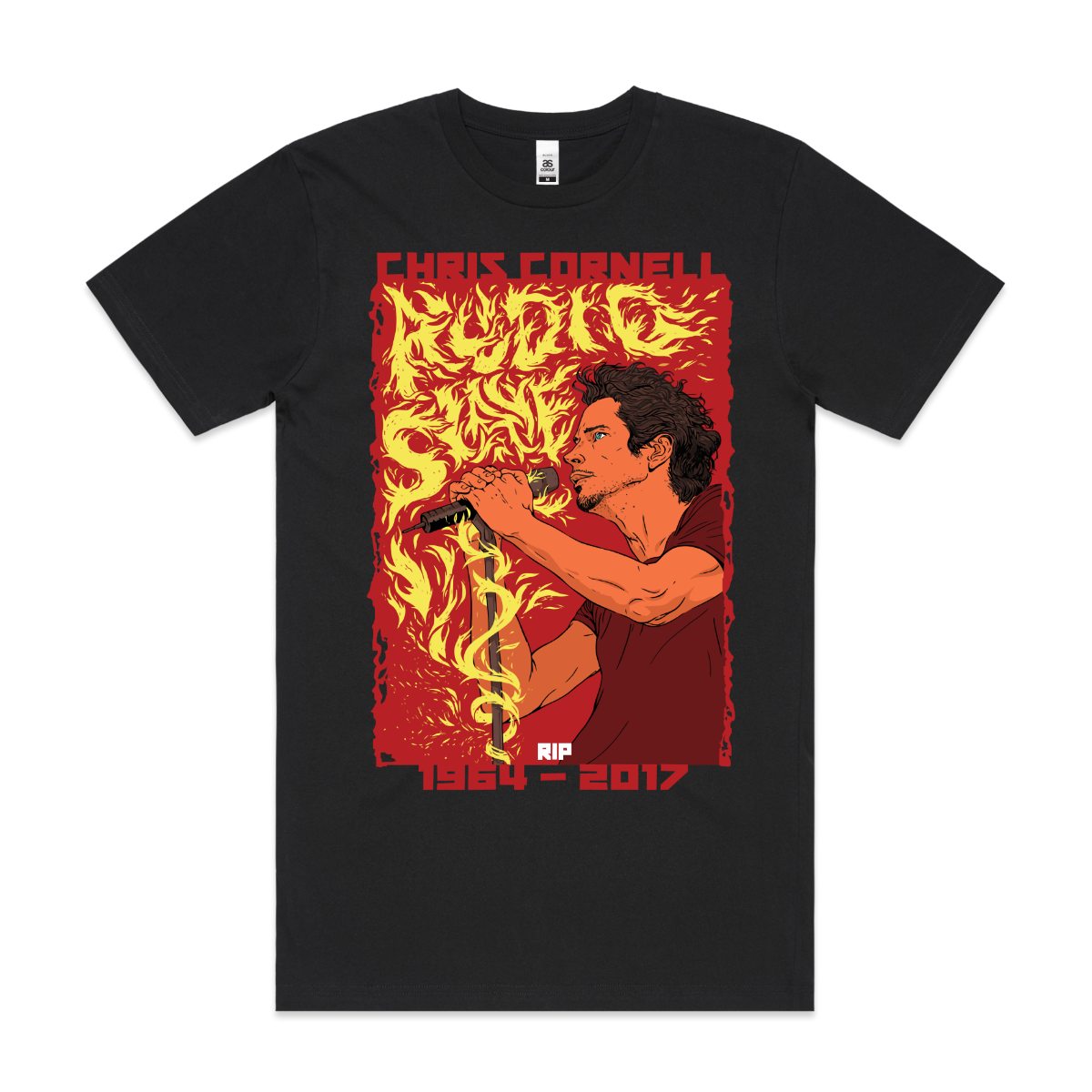 Soundgarden Chris Cornell T-shirt Artist Family Music Tee