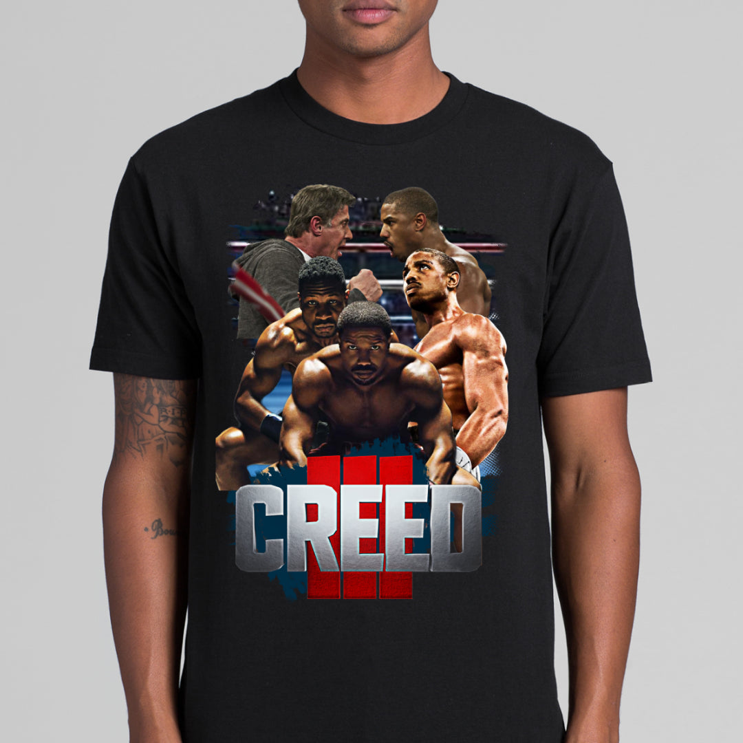 Michael B. Jordan Creed 3 movies V15 T-Shirt Cotton Block Tee