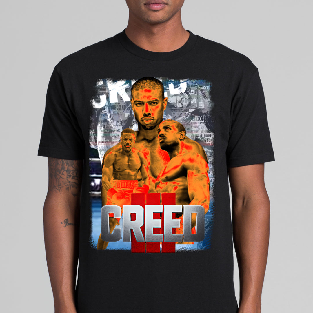 Michael B. Jordan Creed 3 movies V21 T-Shirt Cotton Block Tee