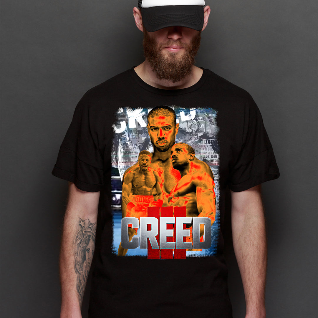 Michael B. Jordan Creed 3 movies V21 T-Shirt Cotton Block Tee