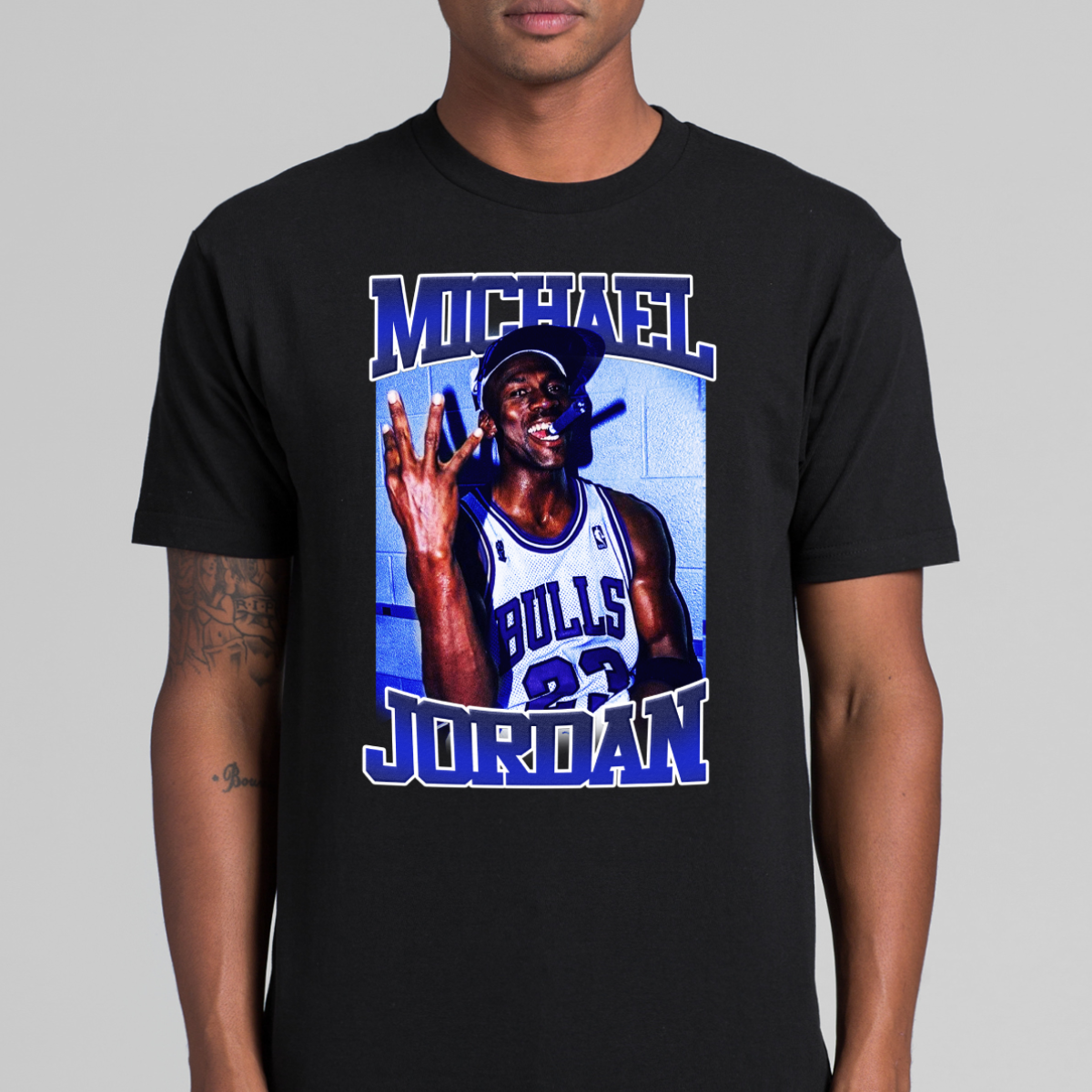 Michael Jordan V26 NBA T-Shirt Sport Athlete Family Tee