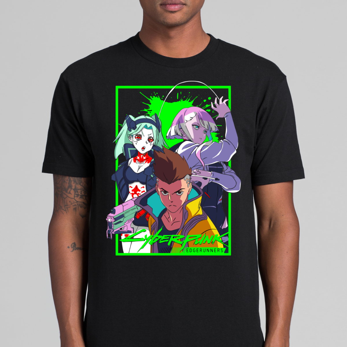 Cyberpunk Edgerunners T-shirt Anime Tee