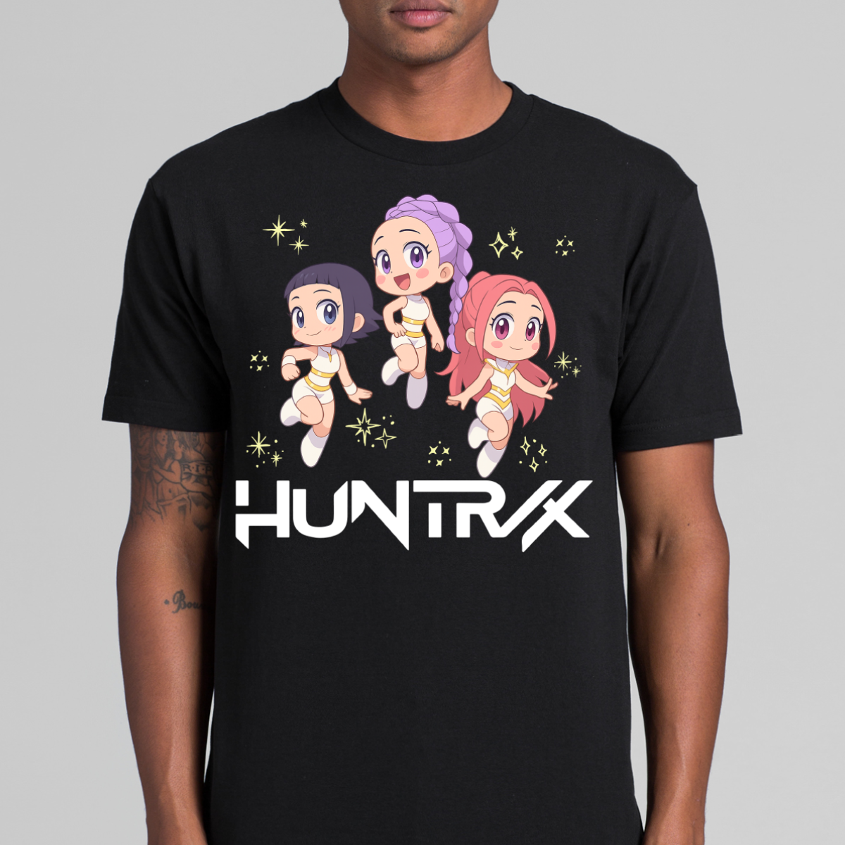 K-pop Demon Hunters Huntrix V25 T-shirt Animation Movie Tee