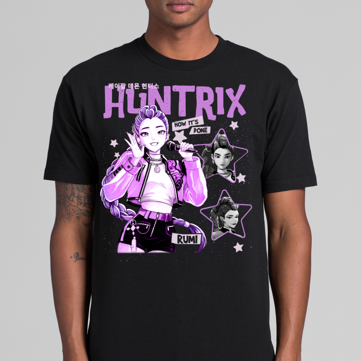 K-pop Demon Hunters Rumi V2 T-shirt Animation Movie Tee