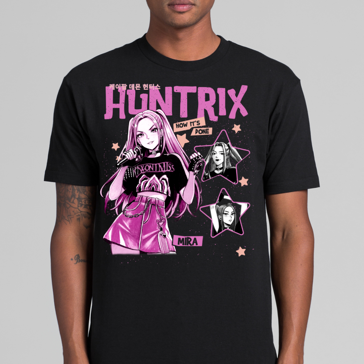 K-pop Demon Hunters Mira V4 T-shirt Animation Movie Tee