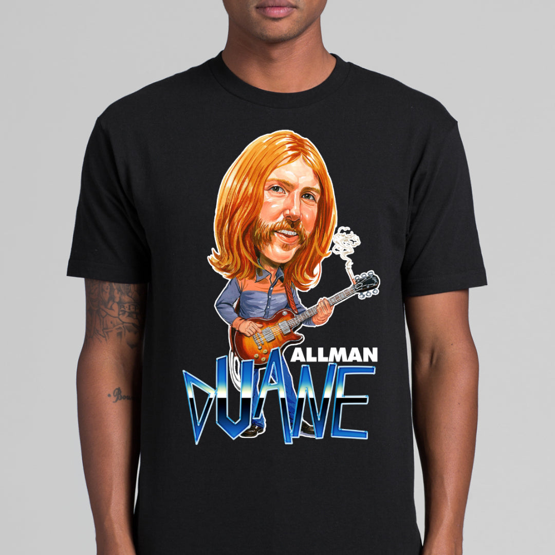 Duane Allman T-shirt Artist Family Music Tee