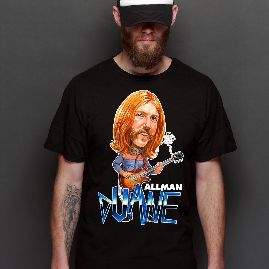 Duane Allman T-shirt Artist Family Music Tee