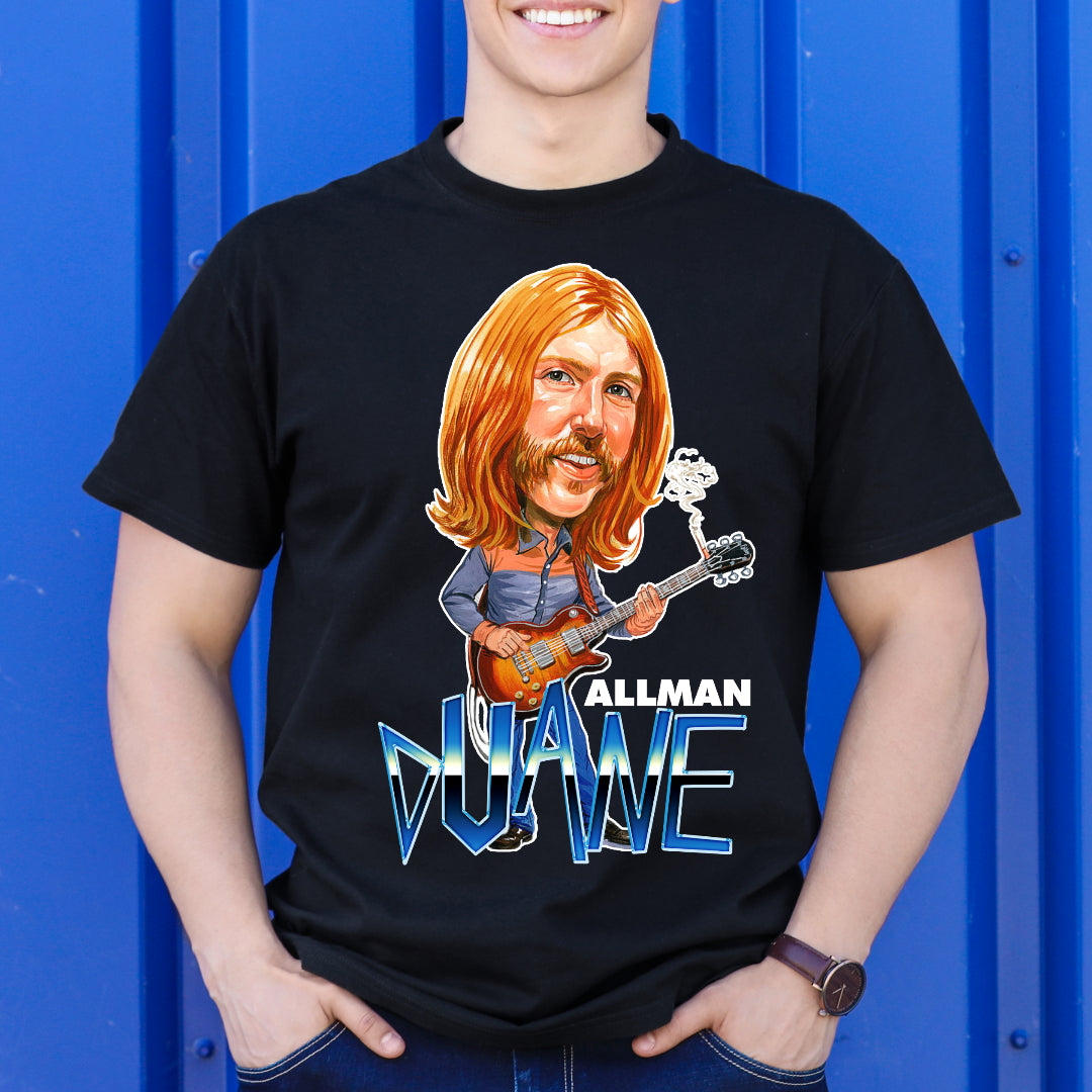 Duane Allman T-shirt Artist Family Music Tee