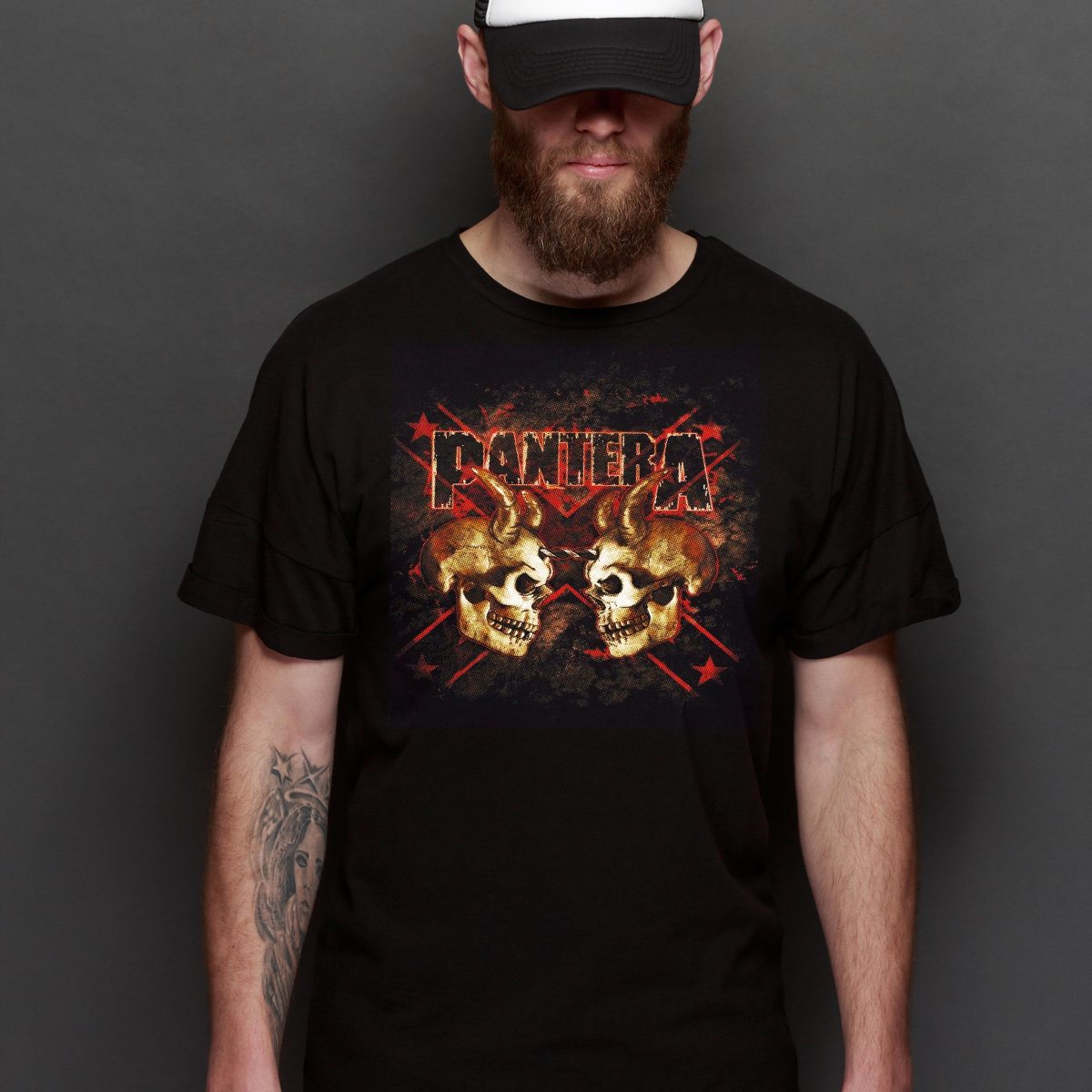 Pantera T-Shirt Band Family Tee Music Heavy Metal