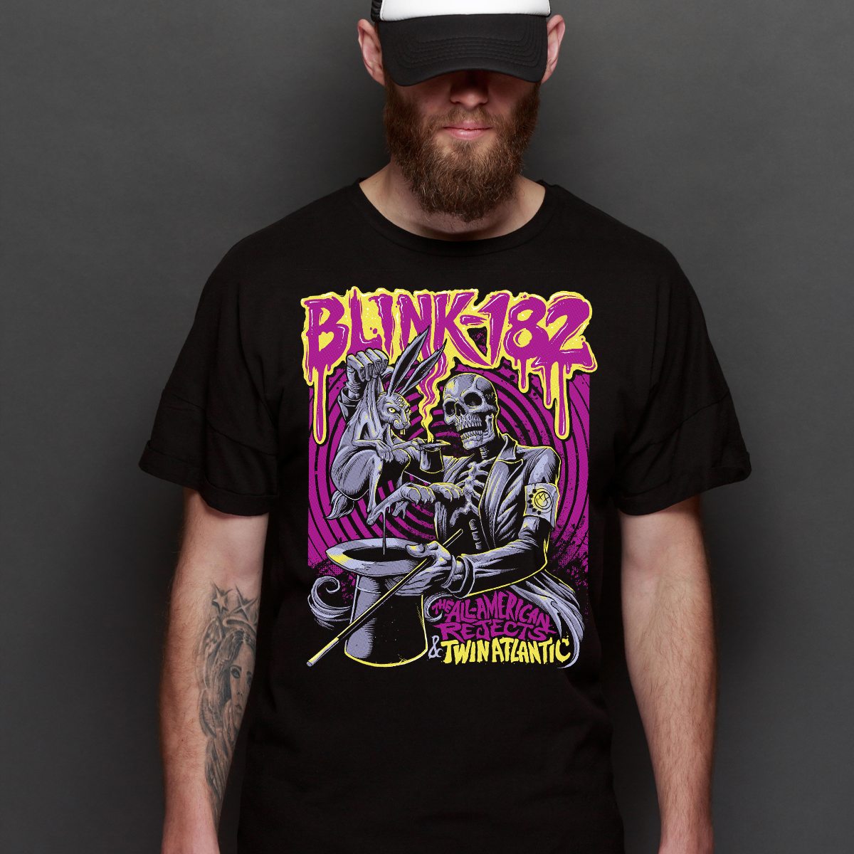 blink-182 V6 T-Shirt Band Family Tee Music Rock And Roll