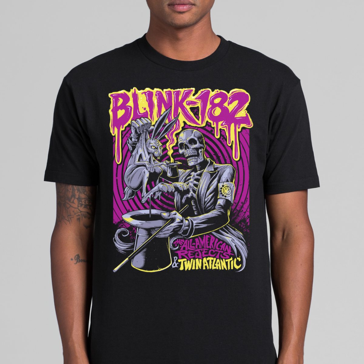 blink-182 V6 T-Shirt Band Family Tee Music Rock And Roll