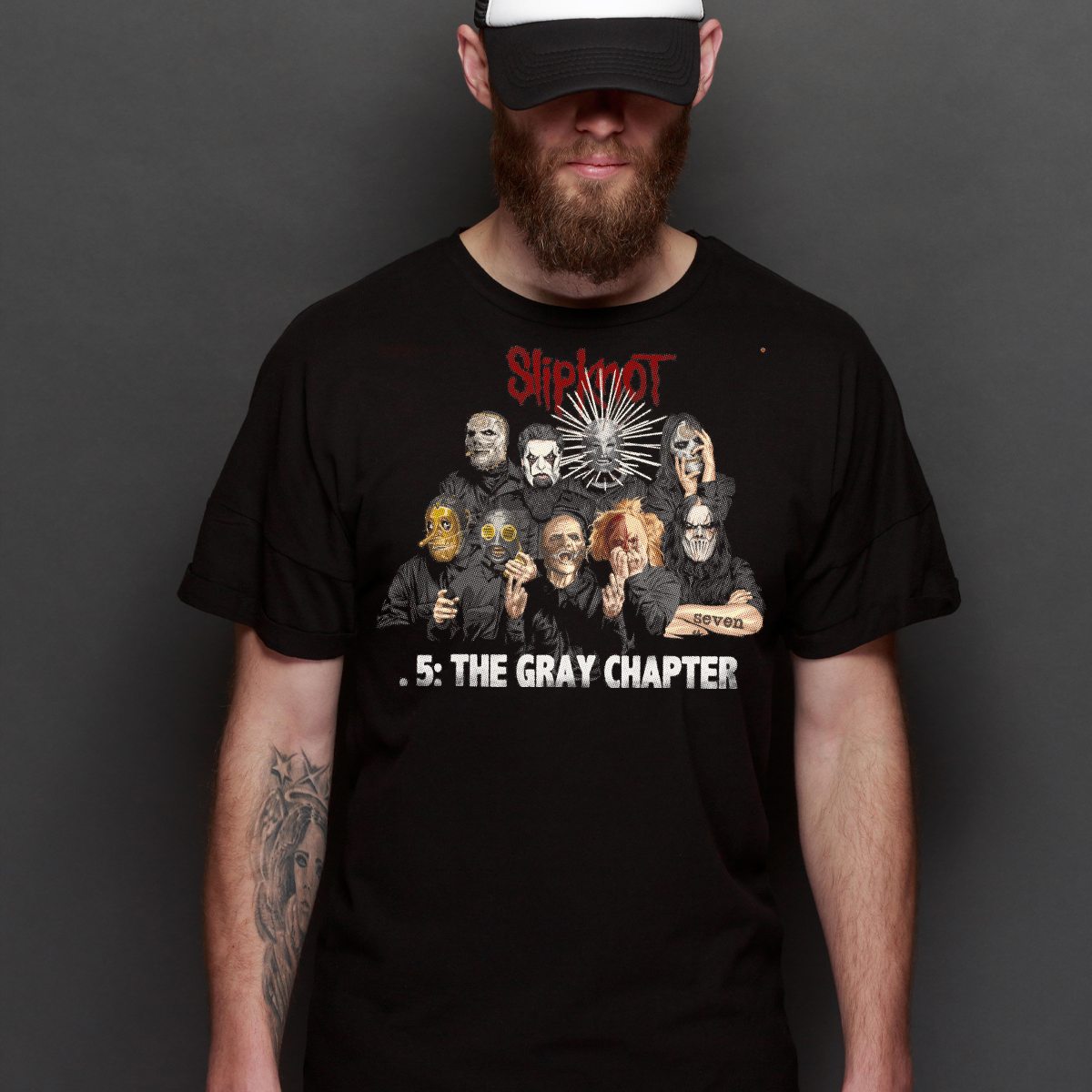 Slipknot V12 T-Shirt Band Family Tee Music Heavy Metal