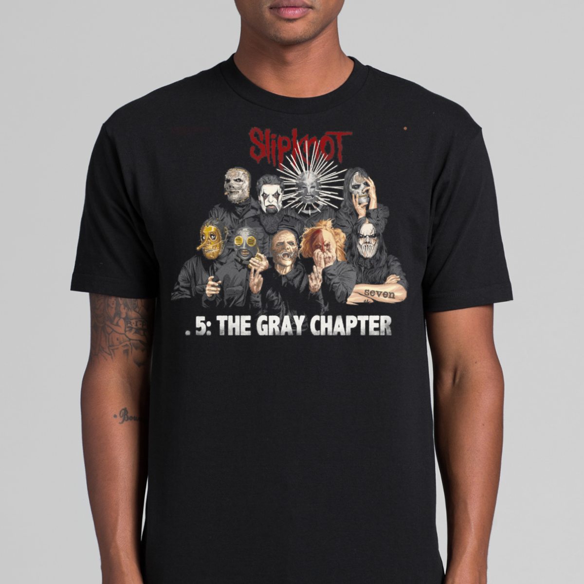 Slipknot V12 T-Shirt Band Family Tee Music Heavy Metal
