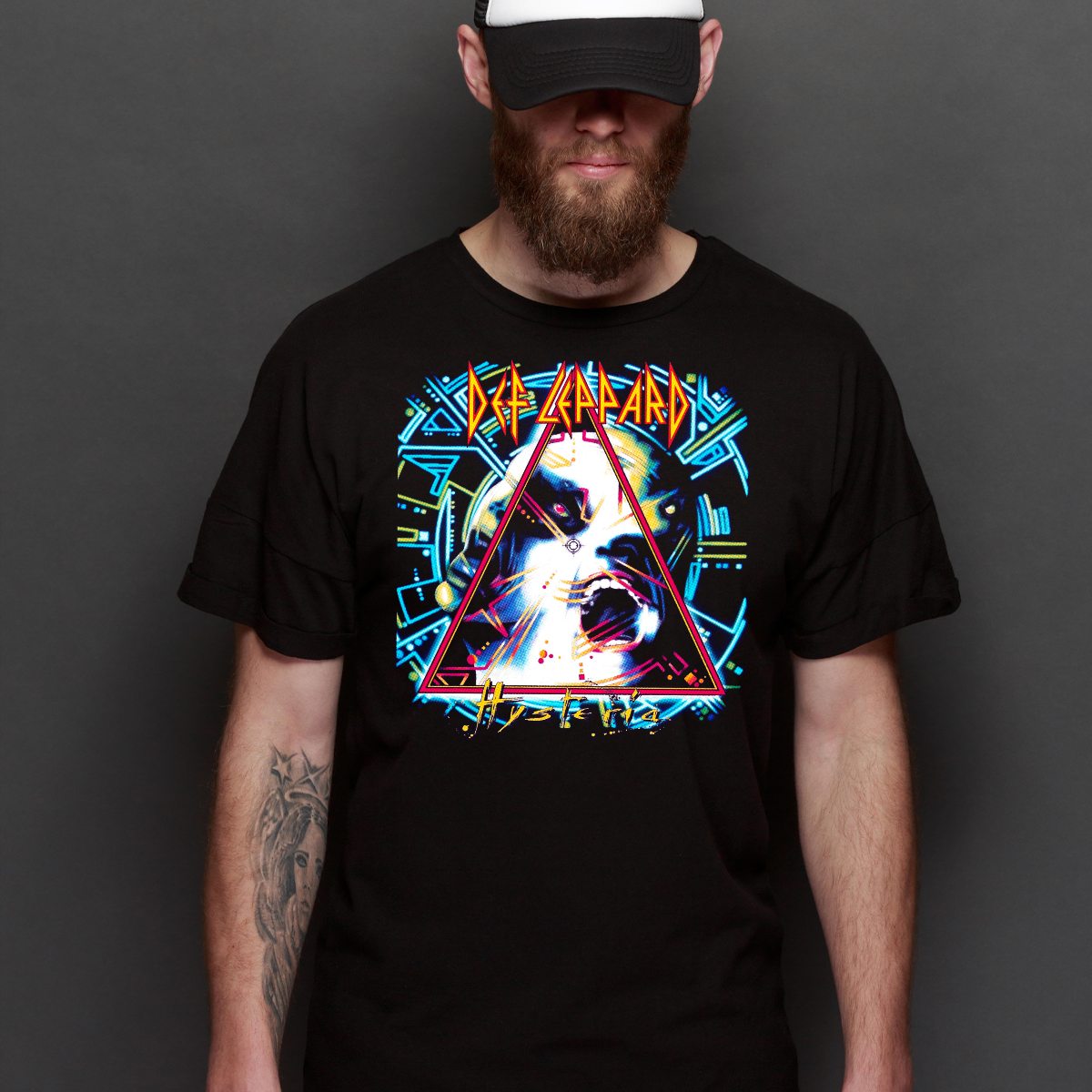 Def Leppard V2 T-Shirt Band Family Tee Music Rock And Roll