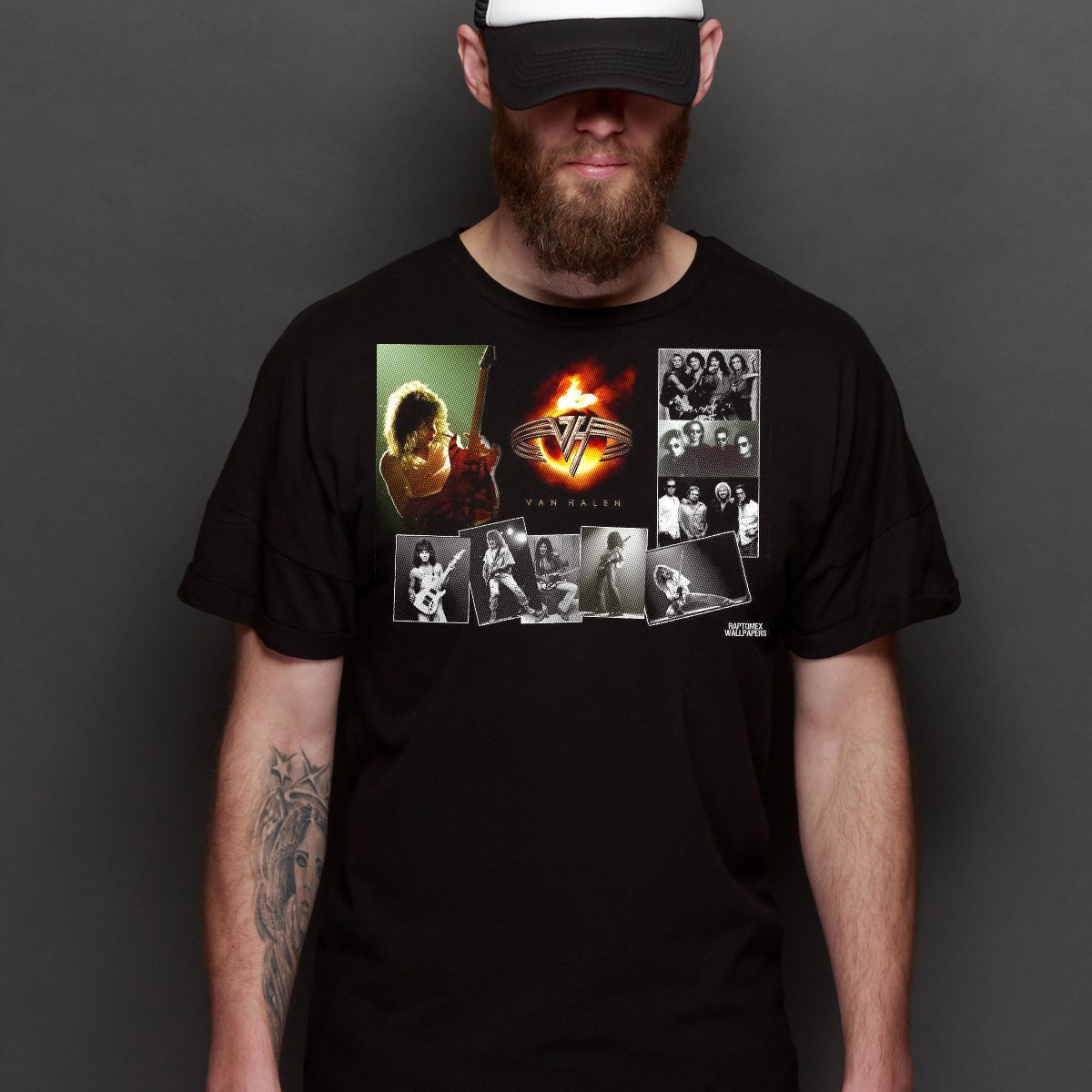 Eddie Van Halen T-Shirt Band Family Tee Music Heavy Metal
