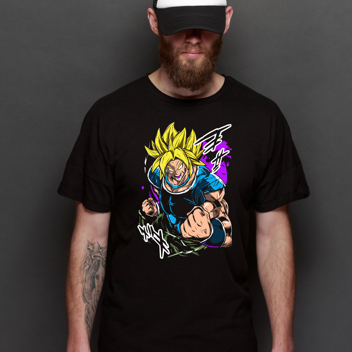Dragon Ball Z Broly V5 T-Shirt Japanese Anime Tee