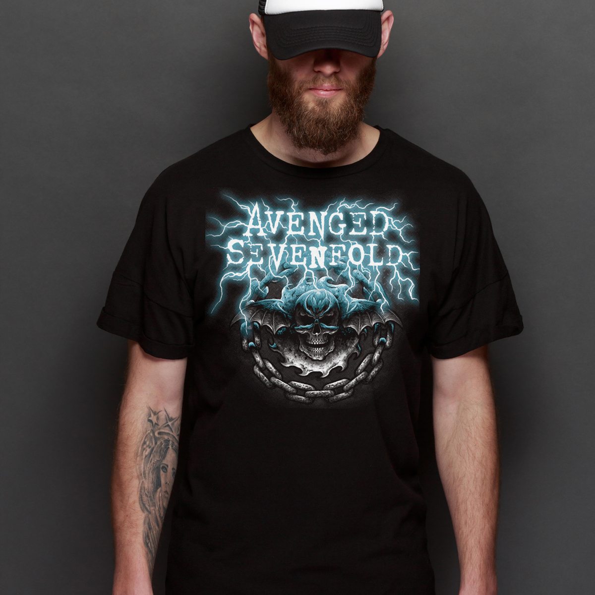 Avenged Sevenfold V5 T-Shirt Band Family Tee Music Heavy Metal