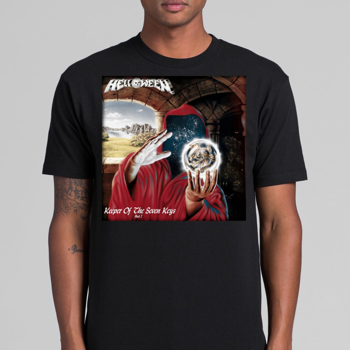 Helloween V2 T-Shirt Band Family Tee Music Heavy Metal