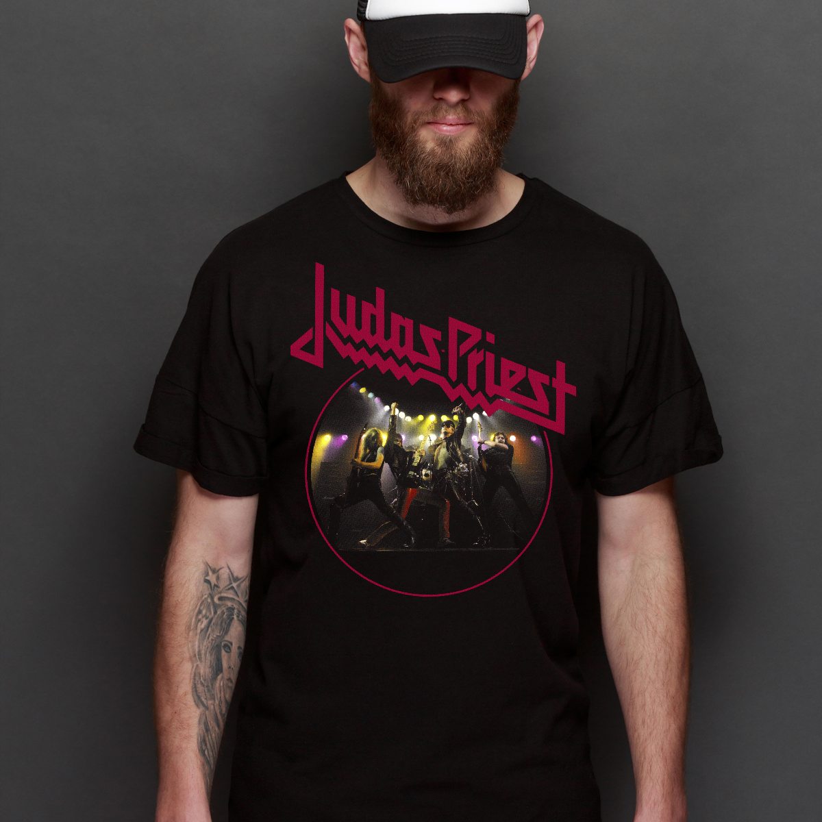Judas Priest T-Shirt Band Family Tee Music Heavy Metal