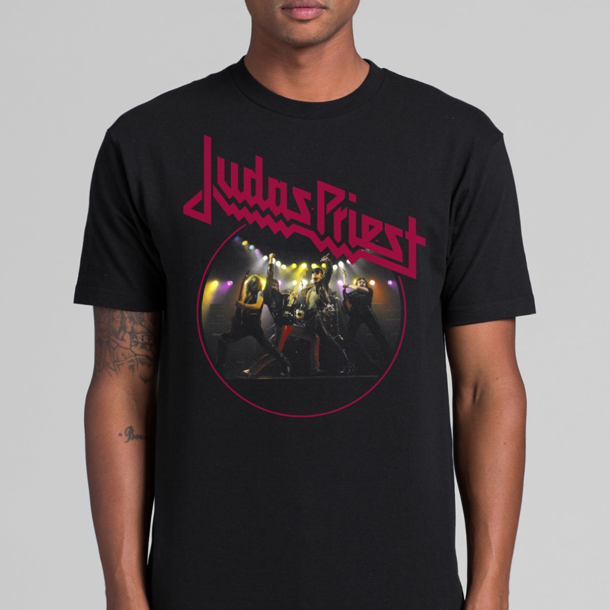 Judas Priest T-Shirt Band Family Tee Music Heavy Metal