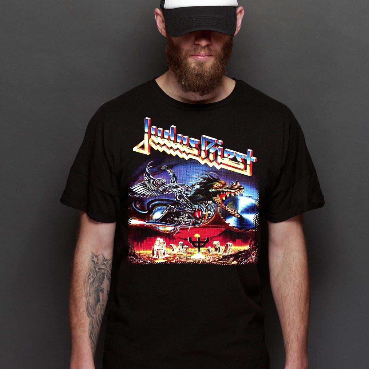 Judas Priest V3 T-Shirt Band Family Tee Music Heavy Metal