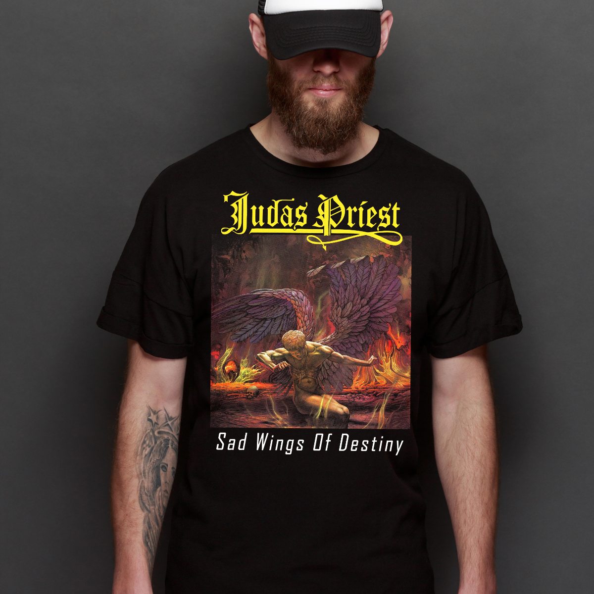 Judas Priest V5 T-Shirt Band Family Tee Music Heavy Metal