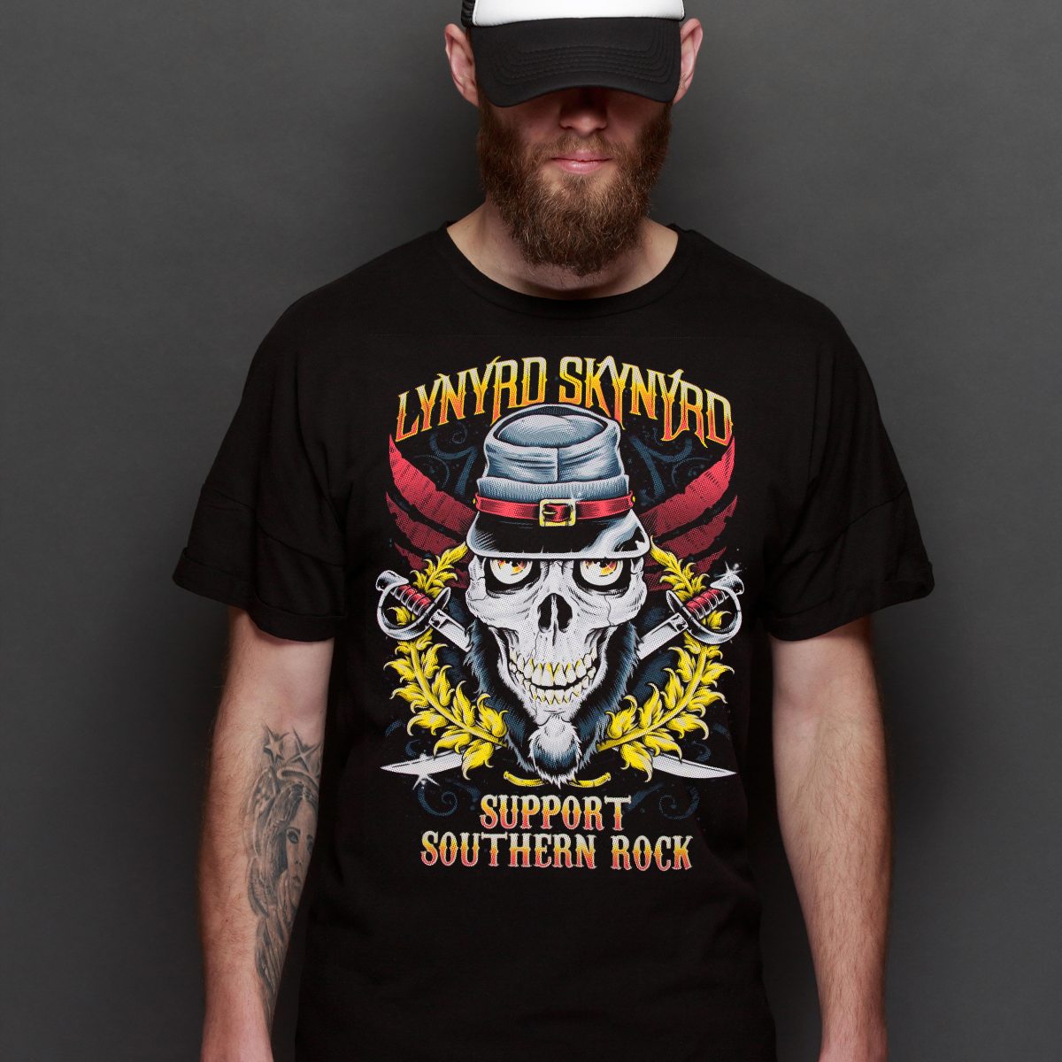 Lynyrd Skynyrd T-shirt Artist Family Music Rock And Roll Tee
