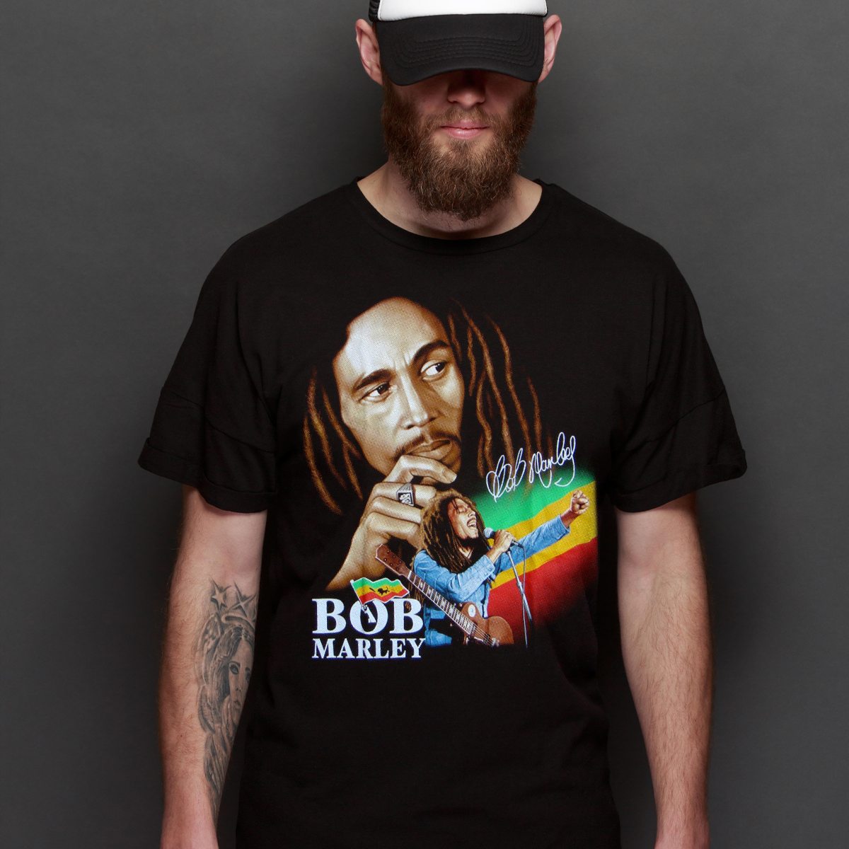 Bob Marley V17 T-Shirt Family Fan Music Rock & Roll Culture