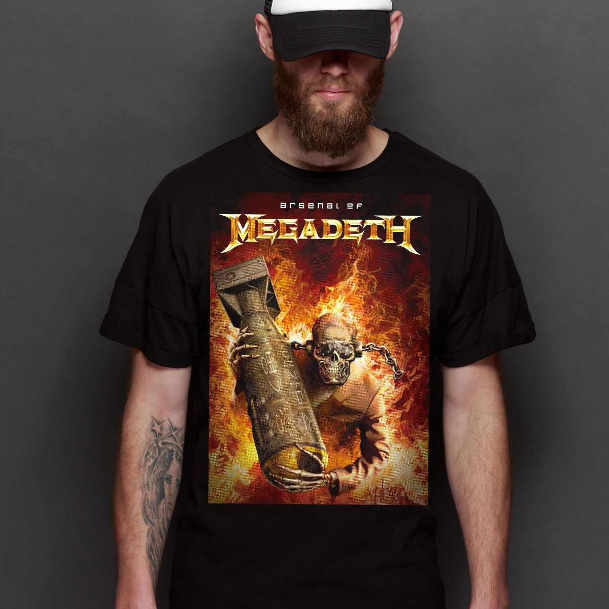Megadeth V10 T-Shirt Band Family Tee Music Heavy Metal