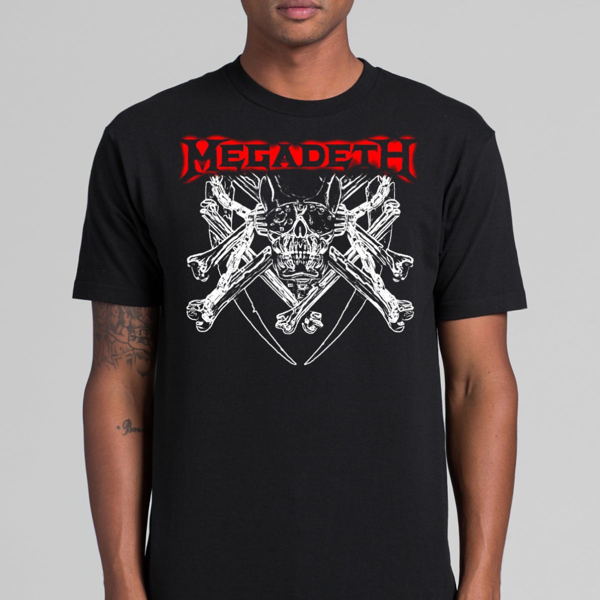 Megadeth V11 T-Shirt Band Family Tee Music Heavy Metal